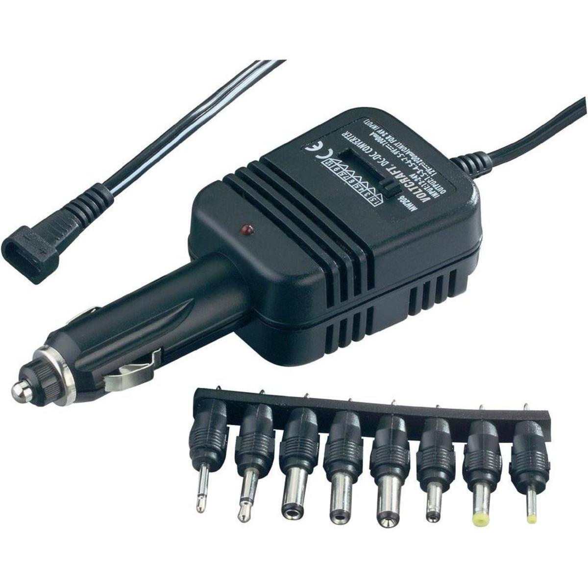 Voltcraft DC/DC-Kfz-Wandler Kfz-Kleingeräte-Adapter Netzteil Messtechnik 5 STÜCK - 4016138523584