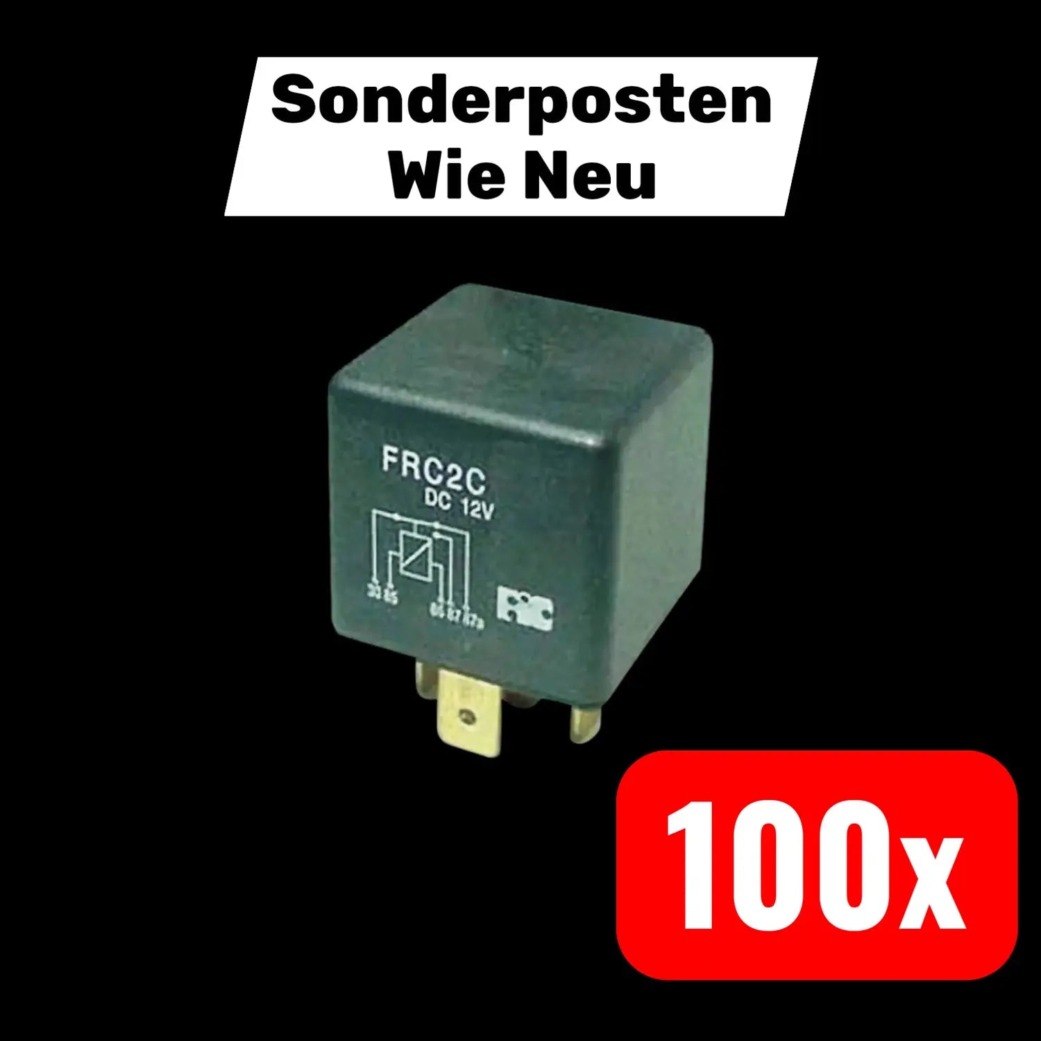 B-Ware Fi C Kfz Relais Schaltrelais Frc2 C 1 Dc12 V 12 V 50 A 1 Wechsler 100 Stück - 2050000399428