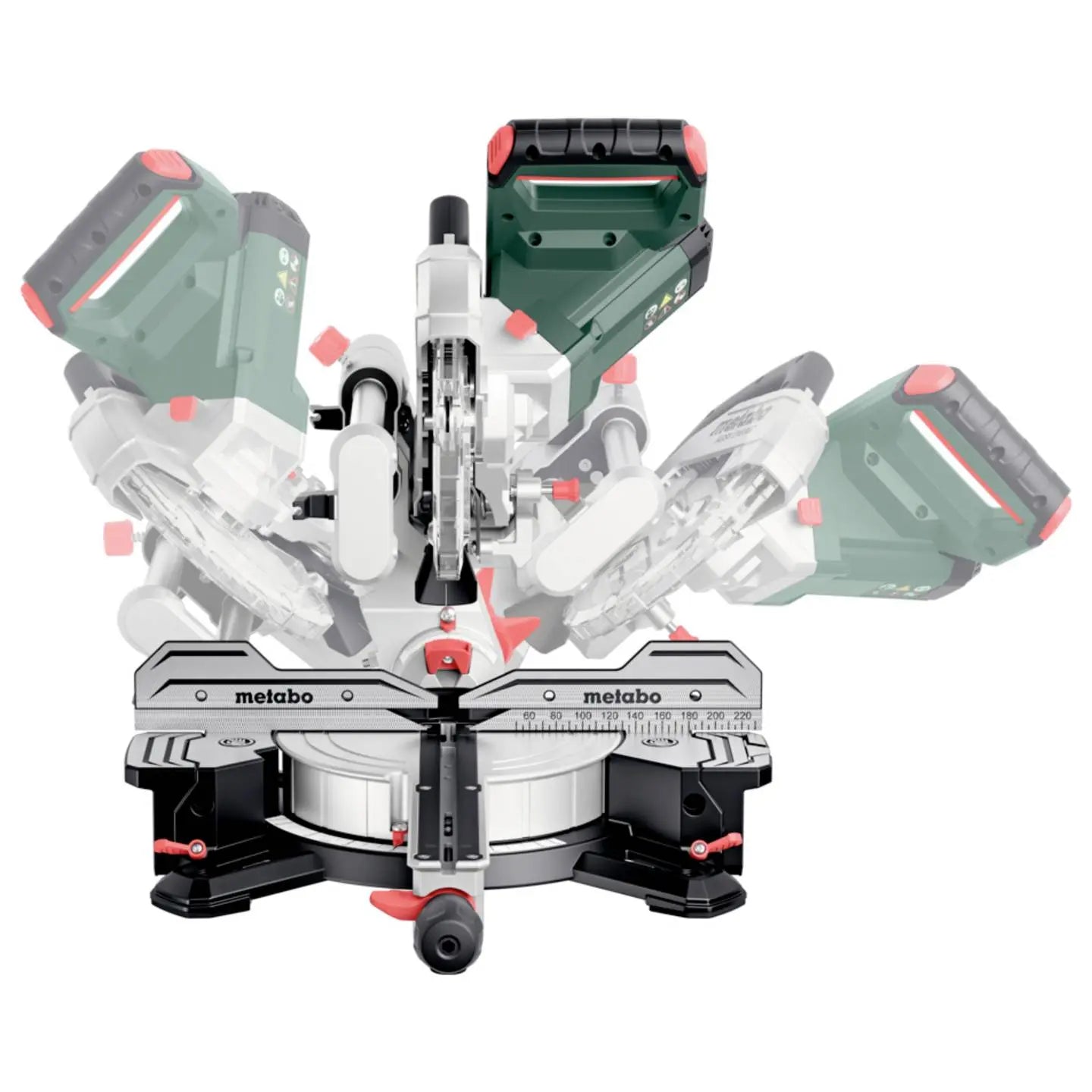 B-Ware Metabo Kappsäge Gehrungssäge Kgsv 254 Mc Holz Aluminium Tisch Sägeblatt - 4061792268272