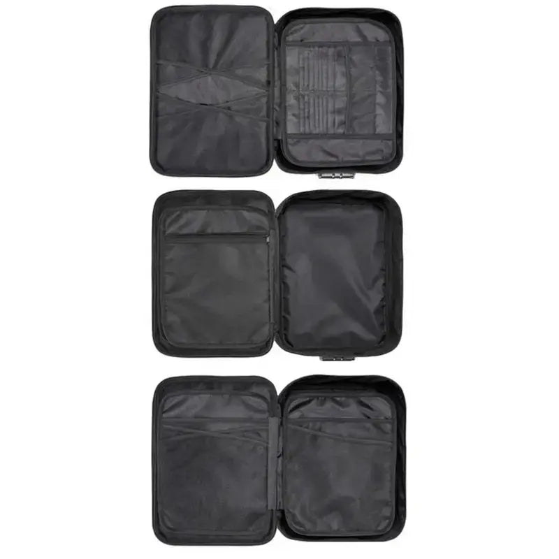 B-Ware Kh Security Dokumententasche Aufbewahrung Tasche Feuerfest Zahlenschloss Schwarz