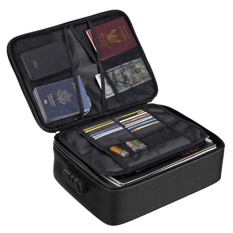 Sac ignifugé Kh Security 370217 grand format, résistant au feu et imperméable, de qualité B