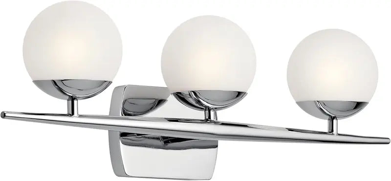 Kichler Waschtischleuchte Badlampe Halogen Jasper 3 Flammig Satiniert B-Ware