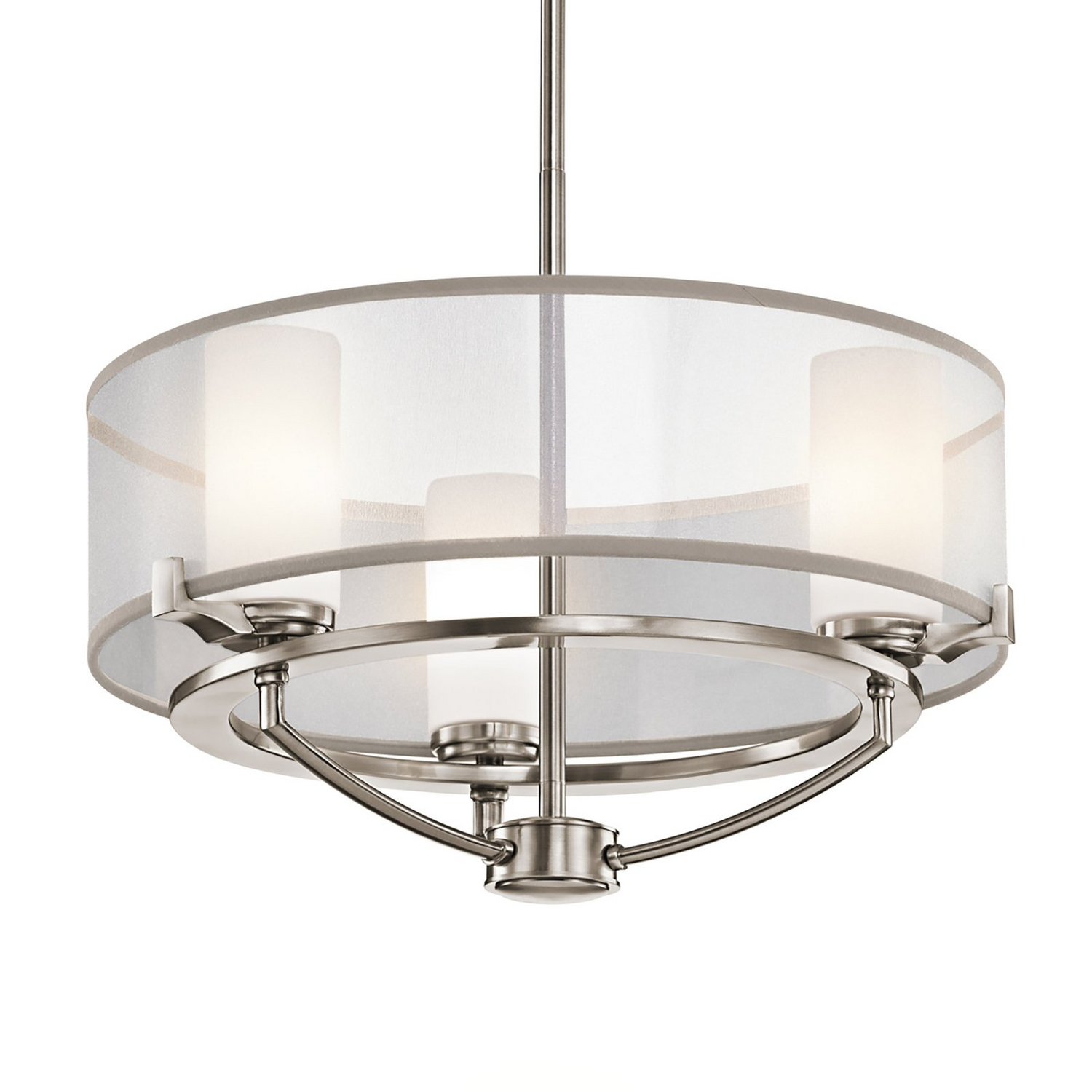 Kichler Kronleuchter Pendelleuchte Saldana Led Lampe Leuchte Dreiflammig 80 Cm B-Ware - 5024005238317