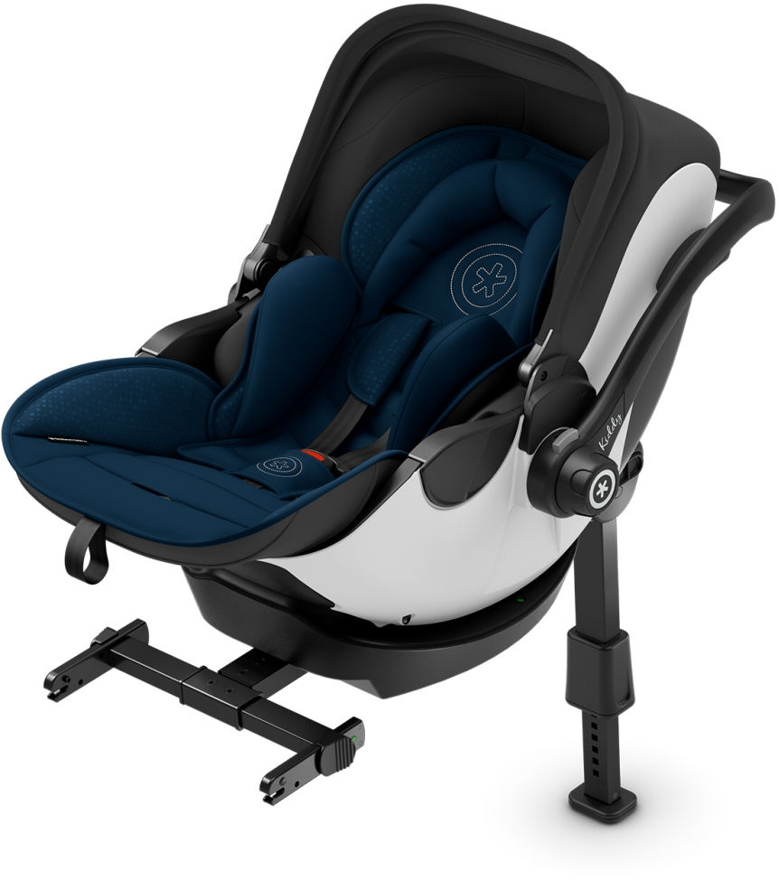 Kiddy Evoluna I Size2 Isofix Base2 Kindersitz Autositz Autokindersitz Blue B-Ware