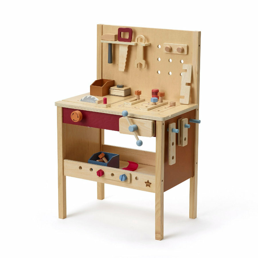 B-Ware Kids Concept Werkbank Kid's Hub 1000609 Kinderwerkstatt Siehe Text/Foto - 7340028731535