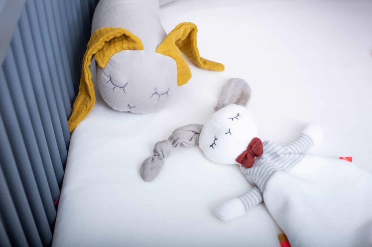 Kikadu Schmusetuch Hase Kuscheltuch Baby Schmusetuch Bio Baumwolle B-Ware - 4260639810432