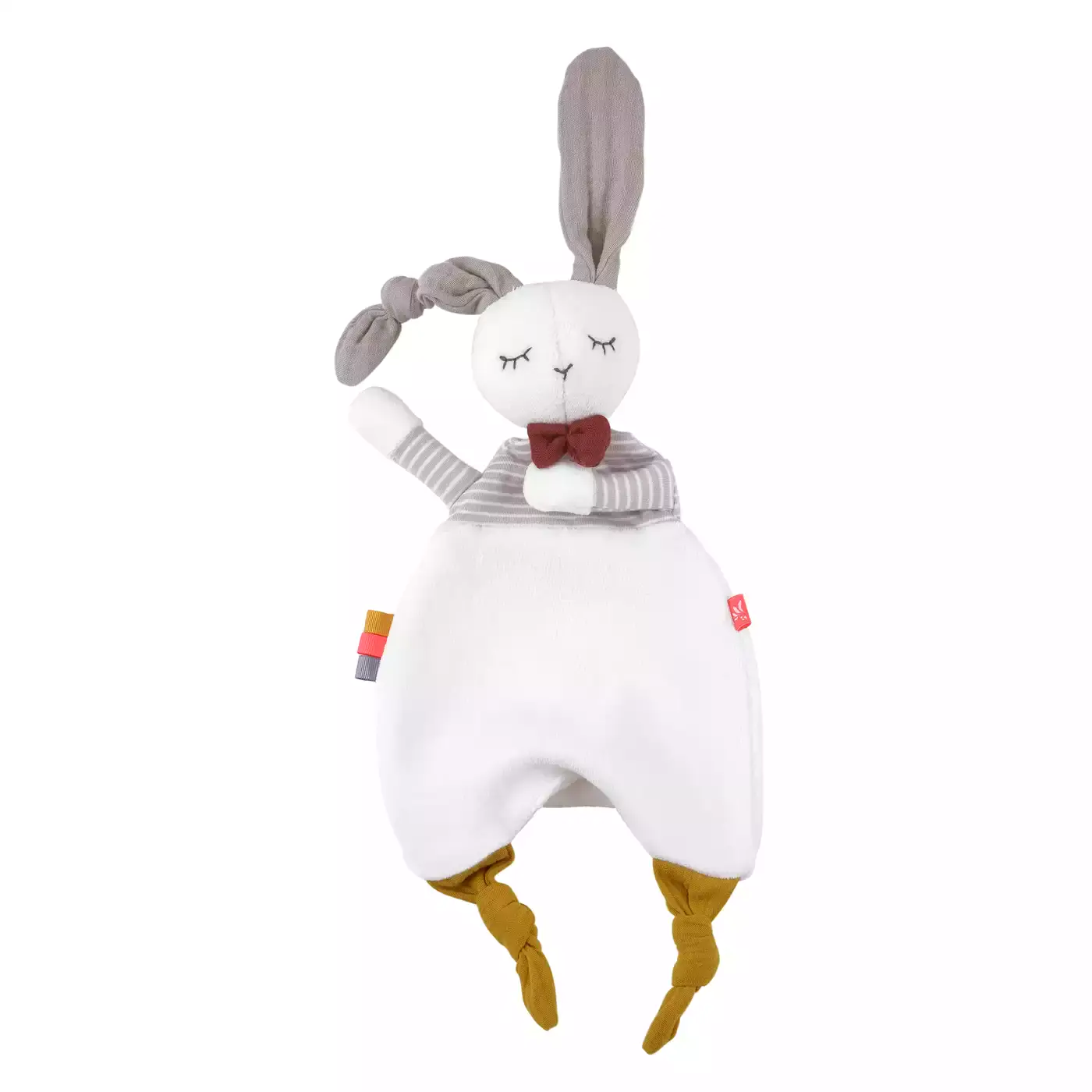 Kikadu Schmusetuch Hase Kuscheltuch Baby Schmusetuch Bio Baumwolle B-Ware - 4260639810432