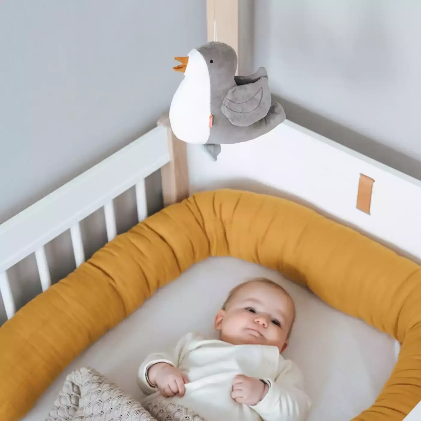 B-Ware Kikadu Spieluhr Musikdose Vogel Einschlafhilfe Kinderzimmer Aufhänger Brahms - 4260639818117