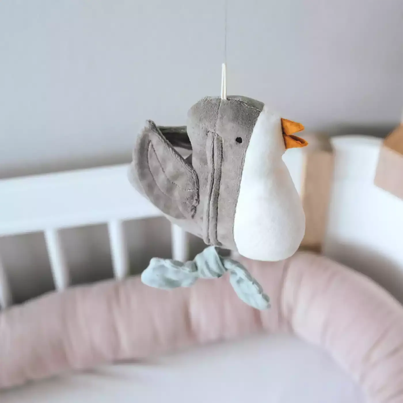 B-Ware Kikadu Spieluhr Musikdose Vogel Einschlafhilfe Kinderzimmer Aufhänger Brahms - 4260639818117