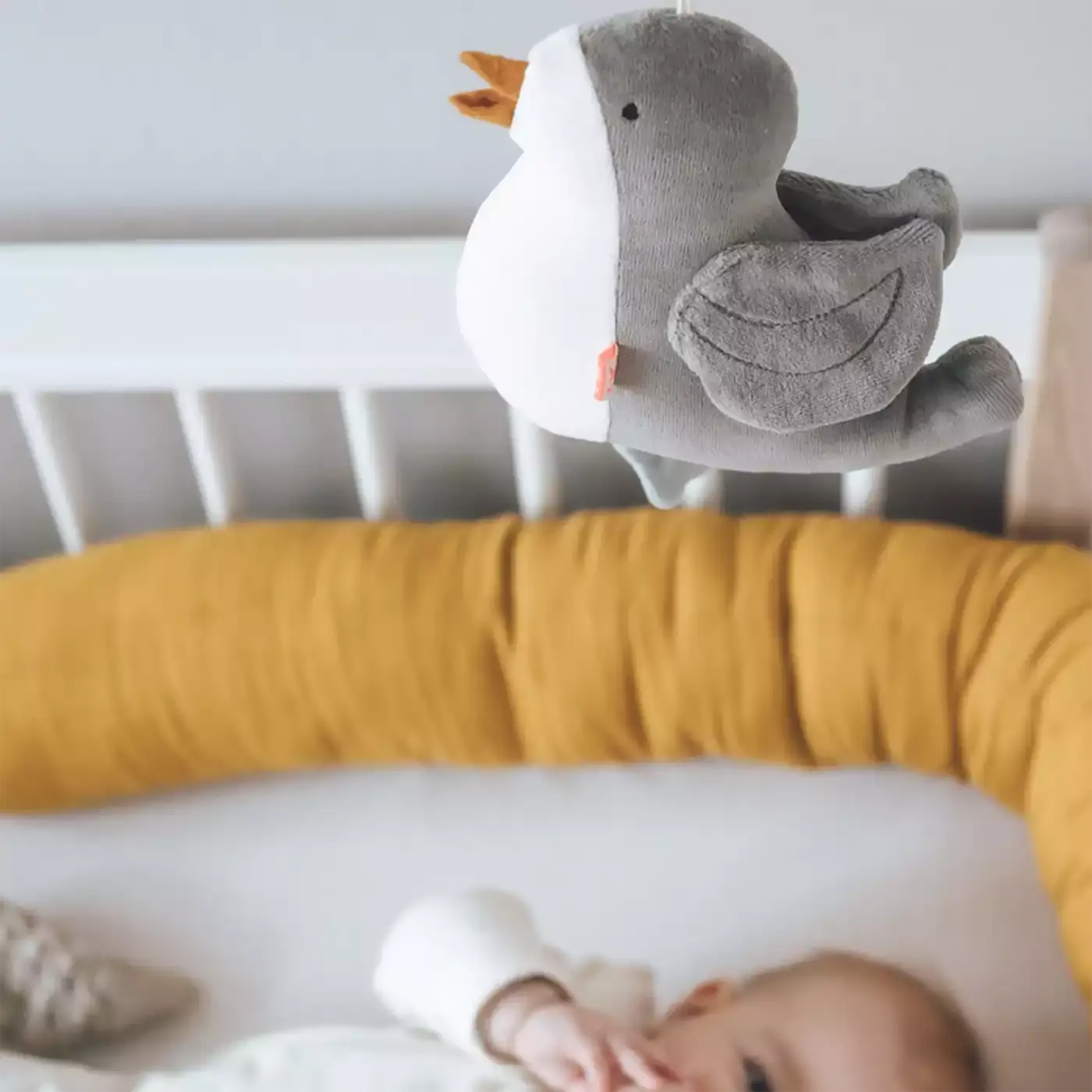 B-Ware Kikadu Spieluhr Musikdose Vogel Einschlafhilfe Kinderzimmer Aufhänger Brahms - 4260639818117