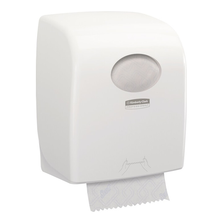 B-Ware Kimberly Clark Rollenhandtuchspender Spender Handtuchspender Weiß Aquarius 7375 - 5033848038602