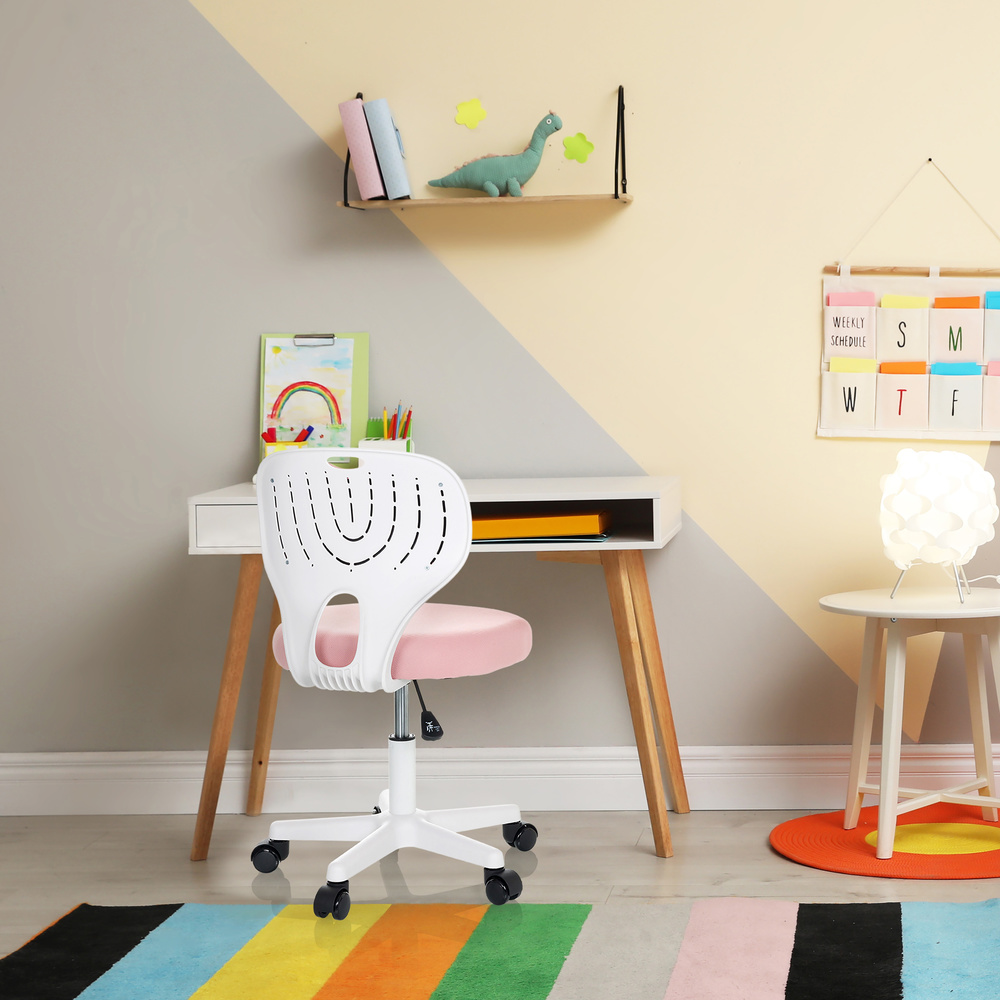 Hjh Office Kinderdrehstuhl Schreibtischstuhl Kiddy Top W Stoff Rosa Kinderstuhl B-Ware - 4064323035145