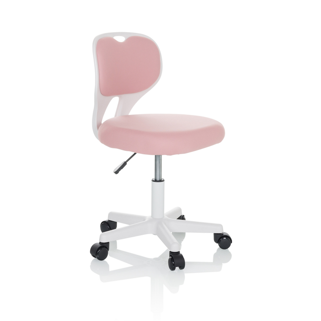 Hjh Office Kinderdrehstuhl Schreibtischstuhl Kiddy Top W Stoff Rosa Kinderstuhl B-Ware - 4064323035145