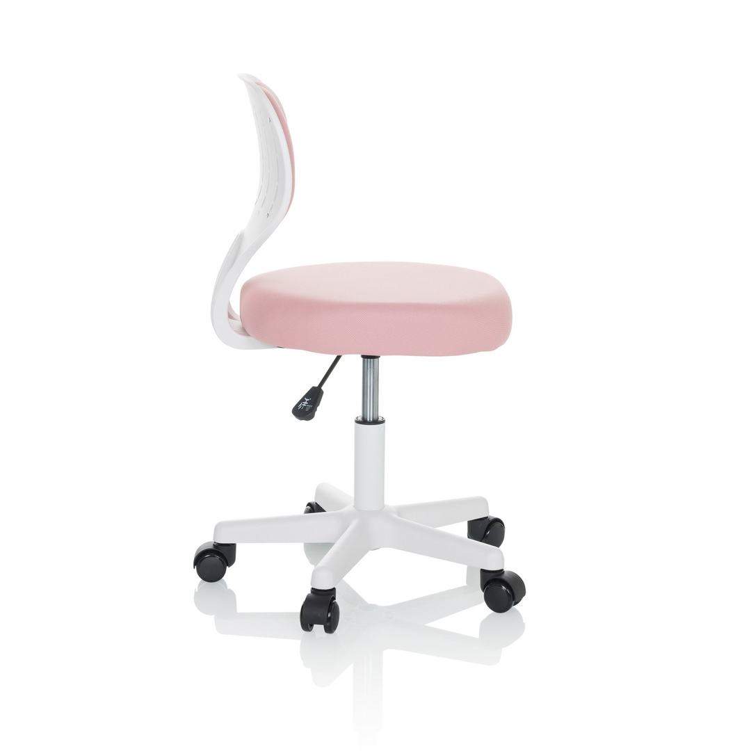 Hjh Office Kinderdrehstuhl Schreibtischstuhl Kiddy Top W Stoff Rosa Kinderstuhl B-Ware - 4064323035145