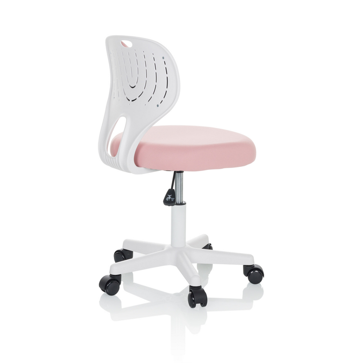 Hjh Office Kinderdrehstuhl Schreibtischstuhl Kiddy Top W Stoff Rosa Kinderstuhl B-Ware - 4064323035145