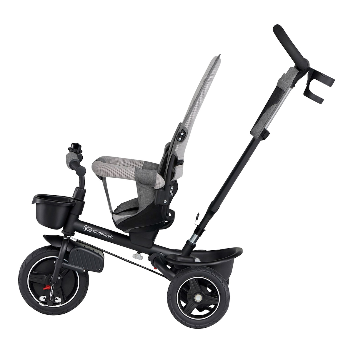Kinderkraft Dreirad Spinstep Kinderrad Buggy Kinderwagen Platinum Grey  B-Ware