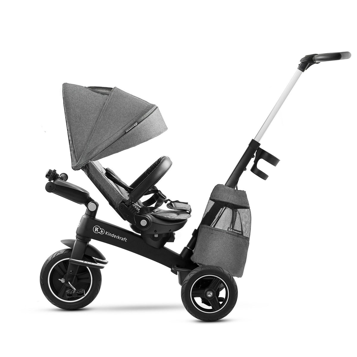 Kinderkraft EASYTWIST Kinderwagen Buggy City-Kinderwagen ab 9 Monate grau - 5902533914487