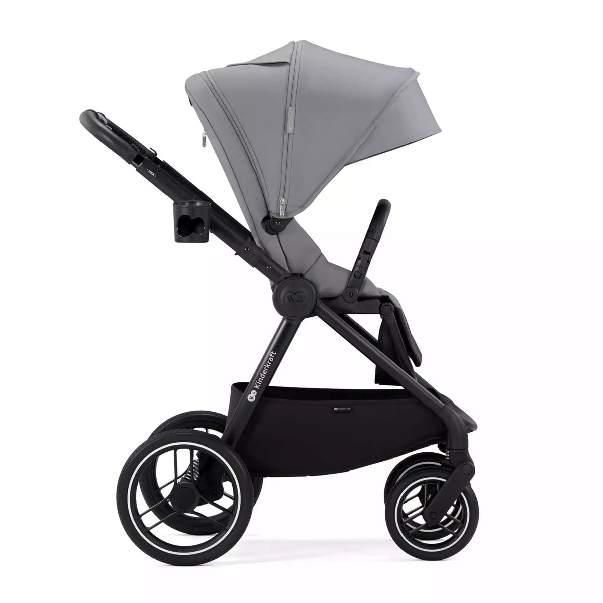 Kinderkraft Kinderwagen Buggy Kombikinderwagen Nea 2in1 Platinum Grey Testsieger - 5902533919826