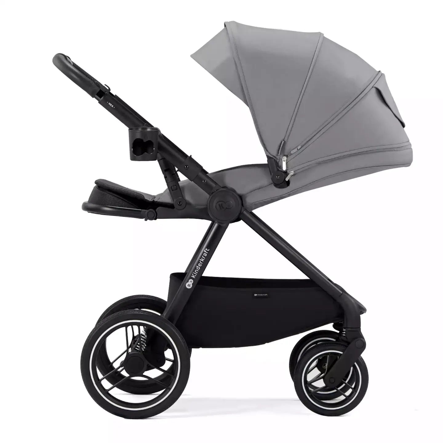 B-Ware Kinderkraft Kinderwagen Buggy Kombikinderwagen Nea 2in1 Platinum Grey Testsieger - 5902533919826