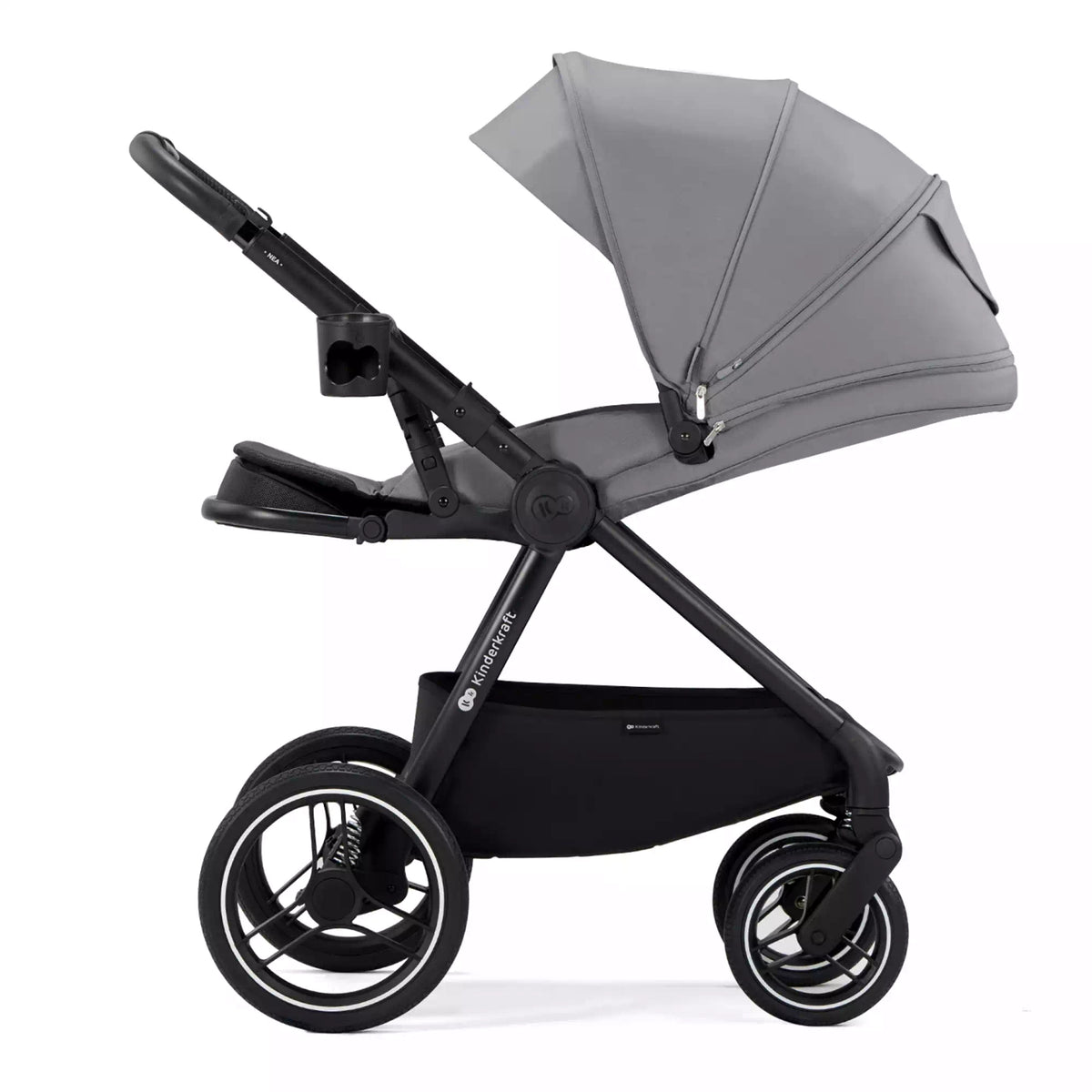 Kinderkraft Kinderwagen Buggy Kombikinderwagen Nea 2in1 Platinum Grey Testsieger - 5902533919826