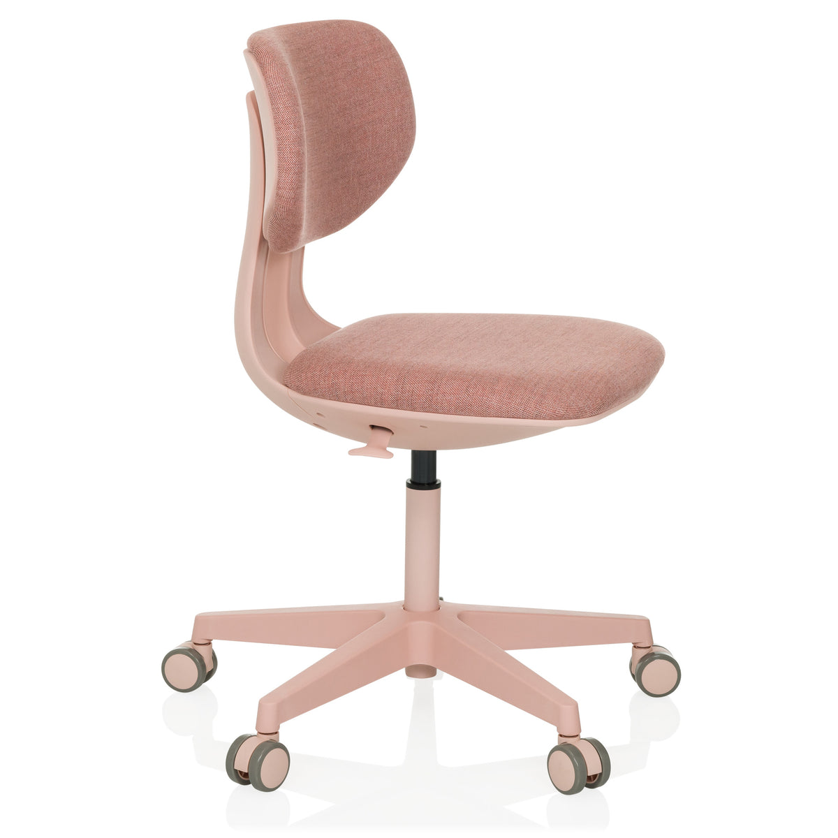 hjh OFFICE Kinderschreibtischstuhl Kinderstuhl KID COLORE Drehstuhl Stoff rosa - 4064323106098
