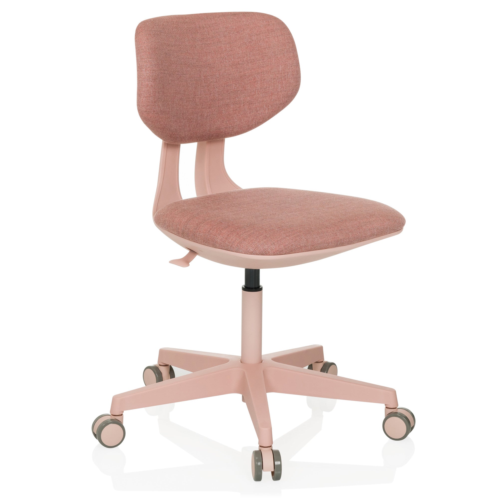 hjh OFFICE Kinderschreibtischstuhl Kinderstuhl KID COLORE Drehstuhl Stoff rosa - 4064323106098