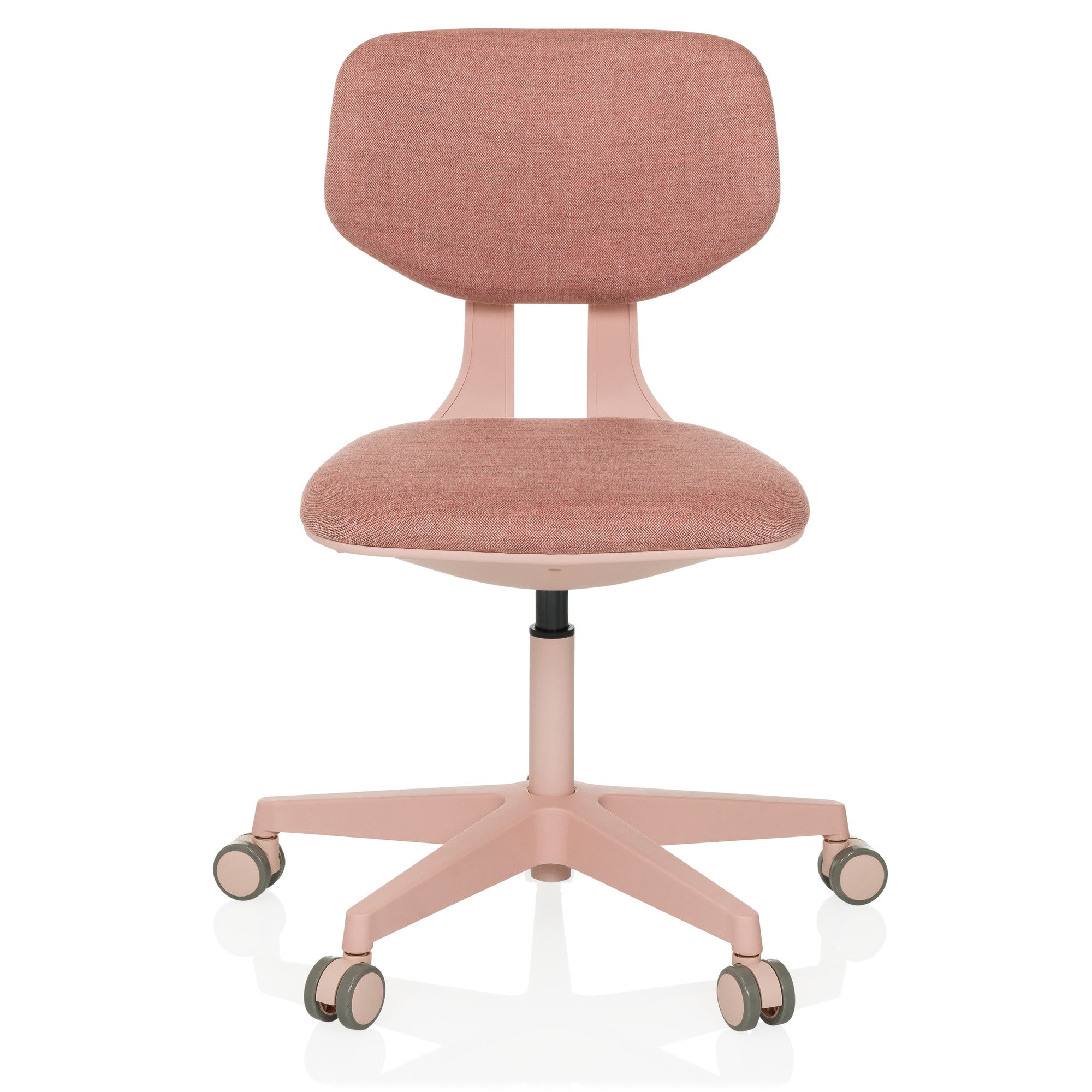 hjh OFFICE Kinderschreibtischstuhl Kinderstuhl KID COLORE Drehstuhl Stoff rosa - 4064323106098