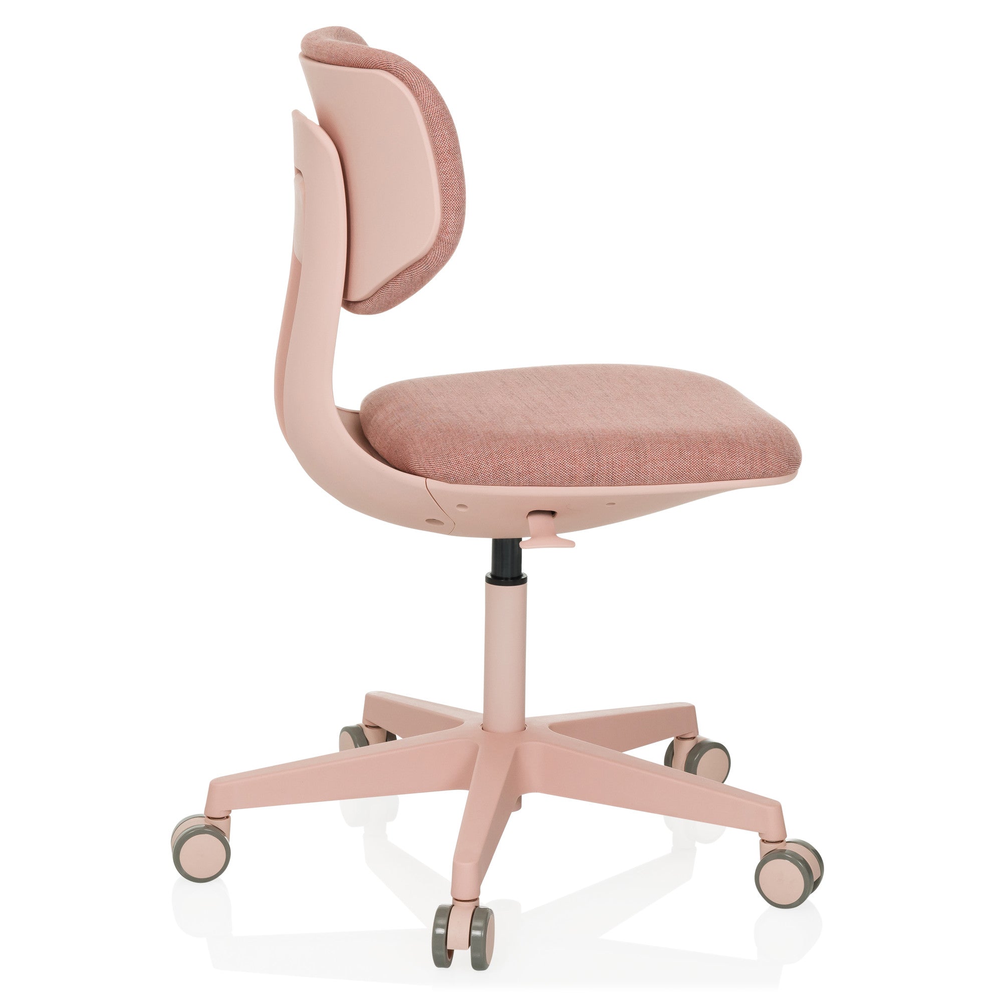 hjh OFFICE Kinderschreibtischstuhl Kinderstuhl KID COLORE Drehstuhl Stoff rosa - 4064323106098