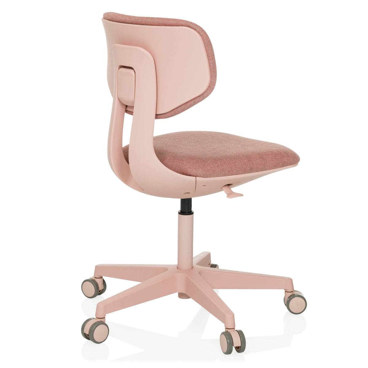 hjh OFFICE Kinderschreibtischstuhl Kinderstuhl KID COLORE Drehstuhl Stoff rosa - 4064323106098
