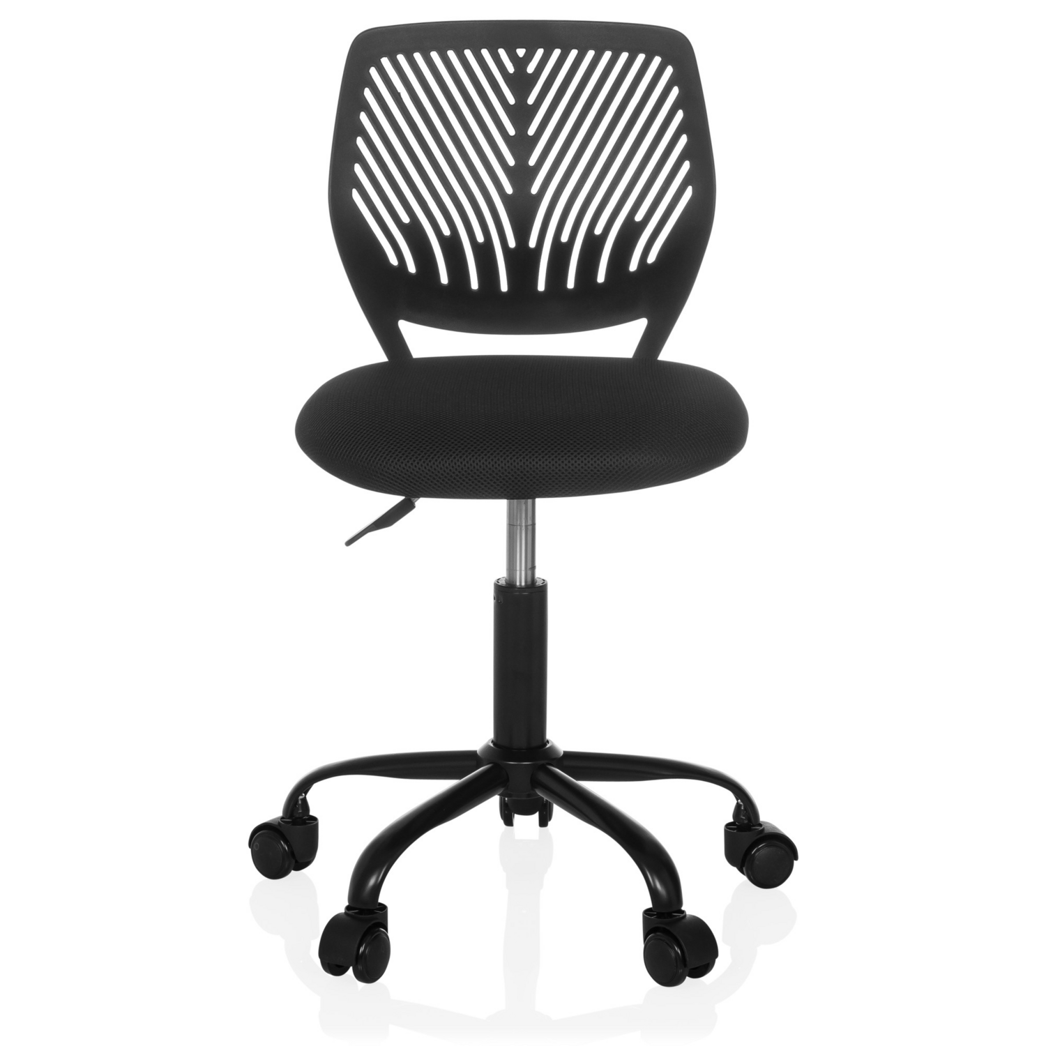 B-Ware Hjh Office Kinderschreibtischstuhl Kinderstuhl Kid Qb Stoff Schwarz Drehstuhl - 4064323045243