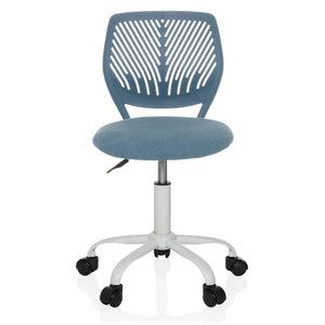 B-Ware hjh OFFICE Kinderschreibtischstuhl Kinderstuhl Drehstuhl blau Stuhl ergonomisch