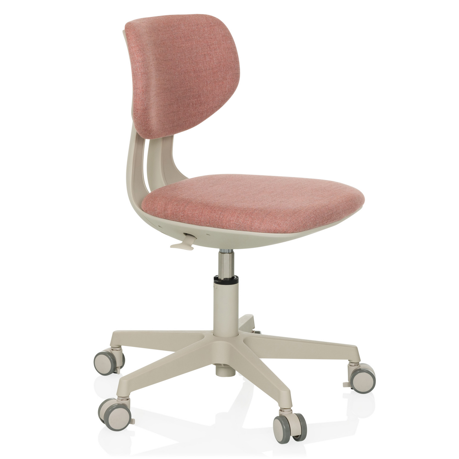 Kinderschreibtischstuhl Kinderstuhl Kiddy Classic Rosa Stoff Kinderdrehstuhl B-Ware - 4064323106029