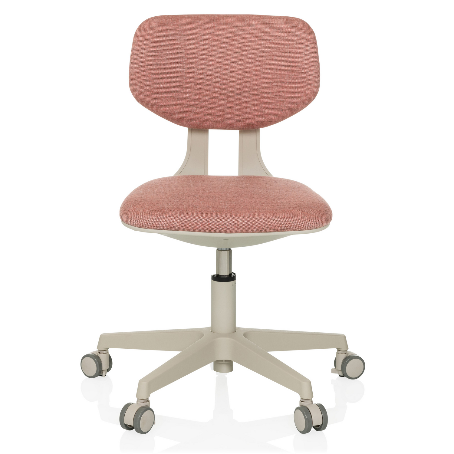 Kinderschreibtischstuhl Kinderstuhl Kiddy Classic Rosa Stoff Kinderdrehstuhl B-Ware - 4064323106029