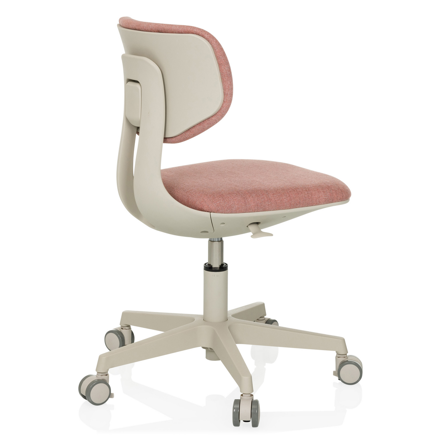 Kinderschreibtischstuhl Kinderstuhl Kiddy Classic Rosa Stoff Kinderdrehstuhl B-Ware - 4064323106029