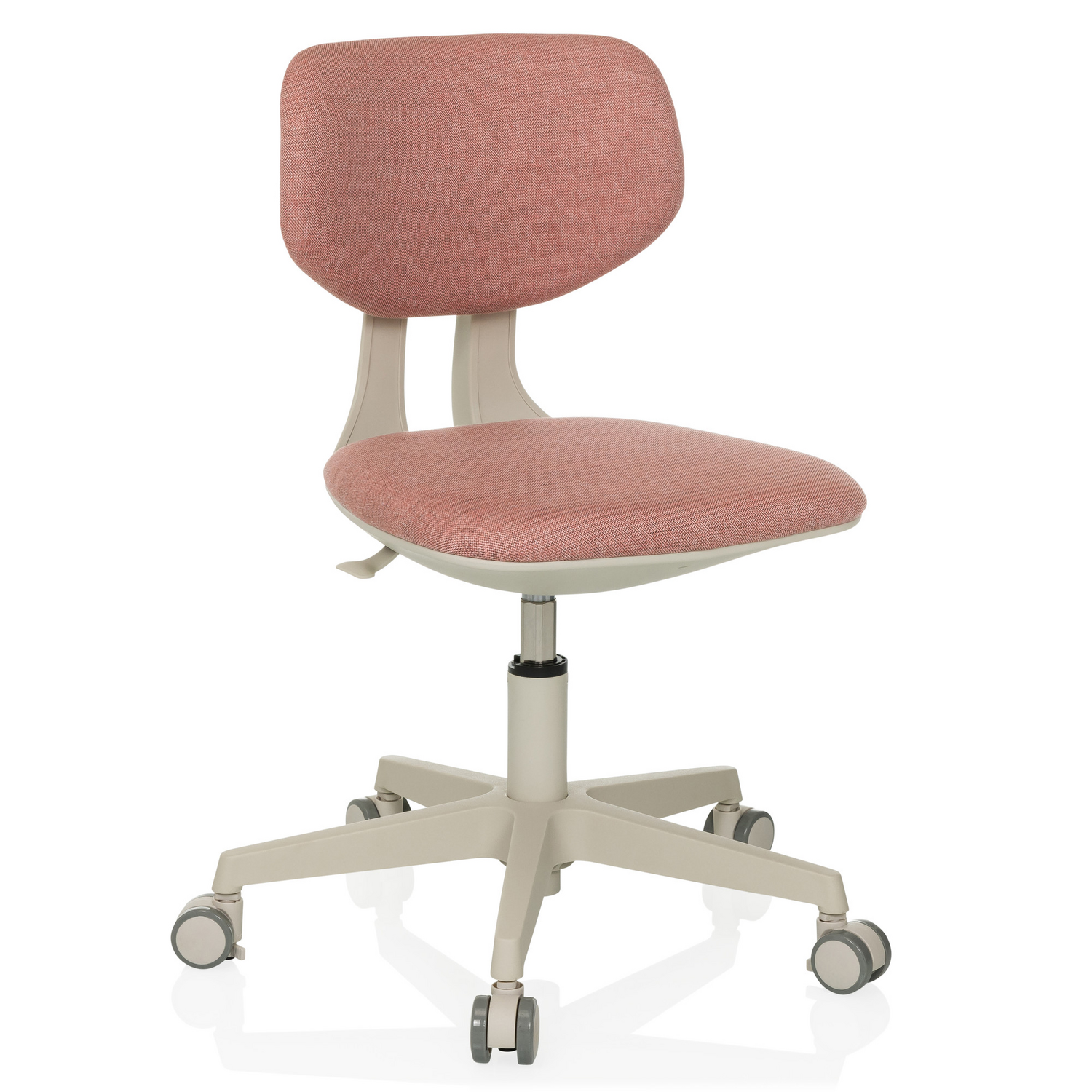 Kinderschreibtischstuhl Kinderstuhl Kiddy Classic Rosa Stoff Kinderdrehstuhl B-Ware - 4064323106029