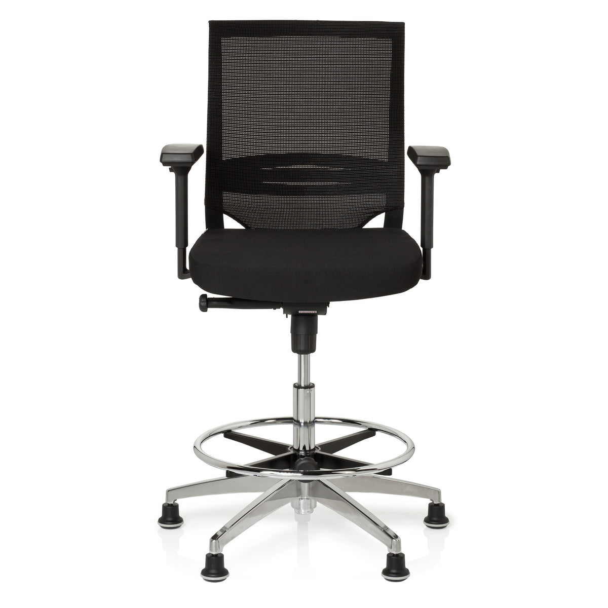 hjh OFFICE Counterstuhl Arbeitsstuhl Sitzmöbel Netzstoff  höhenverstellbar - 4260284083540