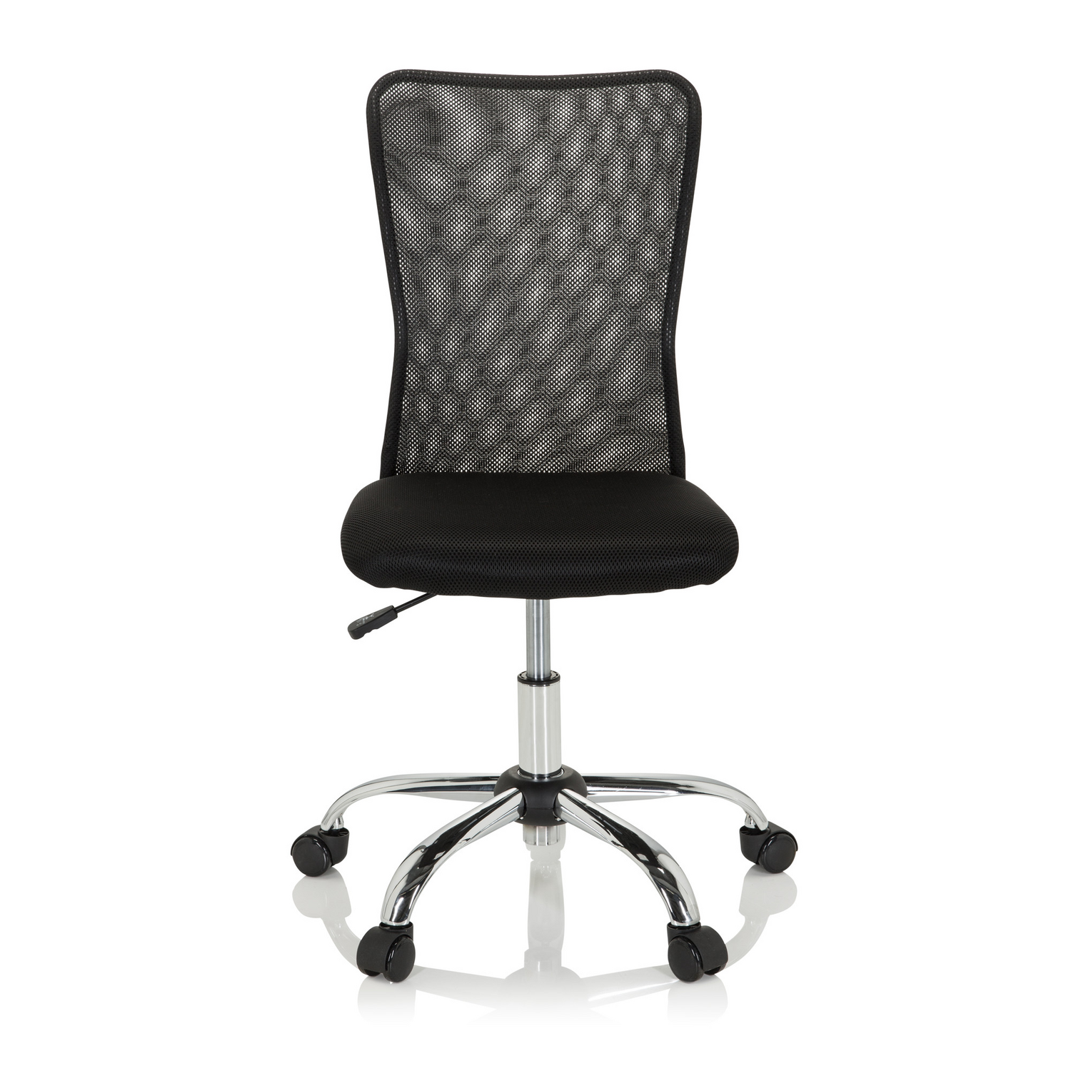 B-Ware Hjh Office Kinderdrehstuhl Kinderstuhl Netzstoff Schwarz Kinderzimmer 654