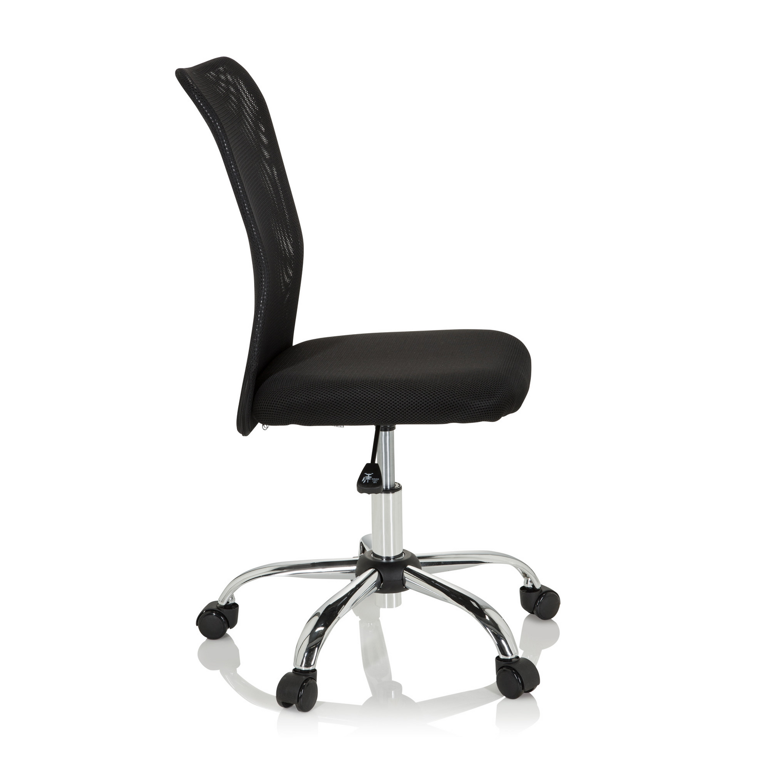 B-Ware Hjh Office Kinderdrehstuhl Kinderstuhl Netzstoff Schwarz Kinderzimmer 654