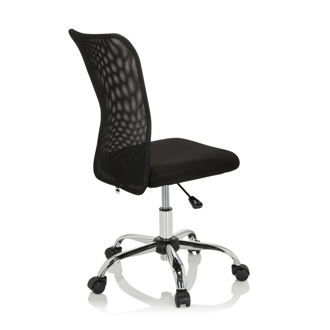 Hjh Office Kinderdrehstuhl Kinderstuhl Netzstoff Schwarz Kinderzimmer  B-Ware - 4064323017356