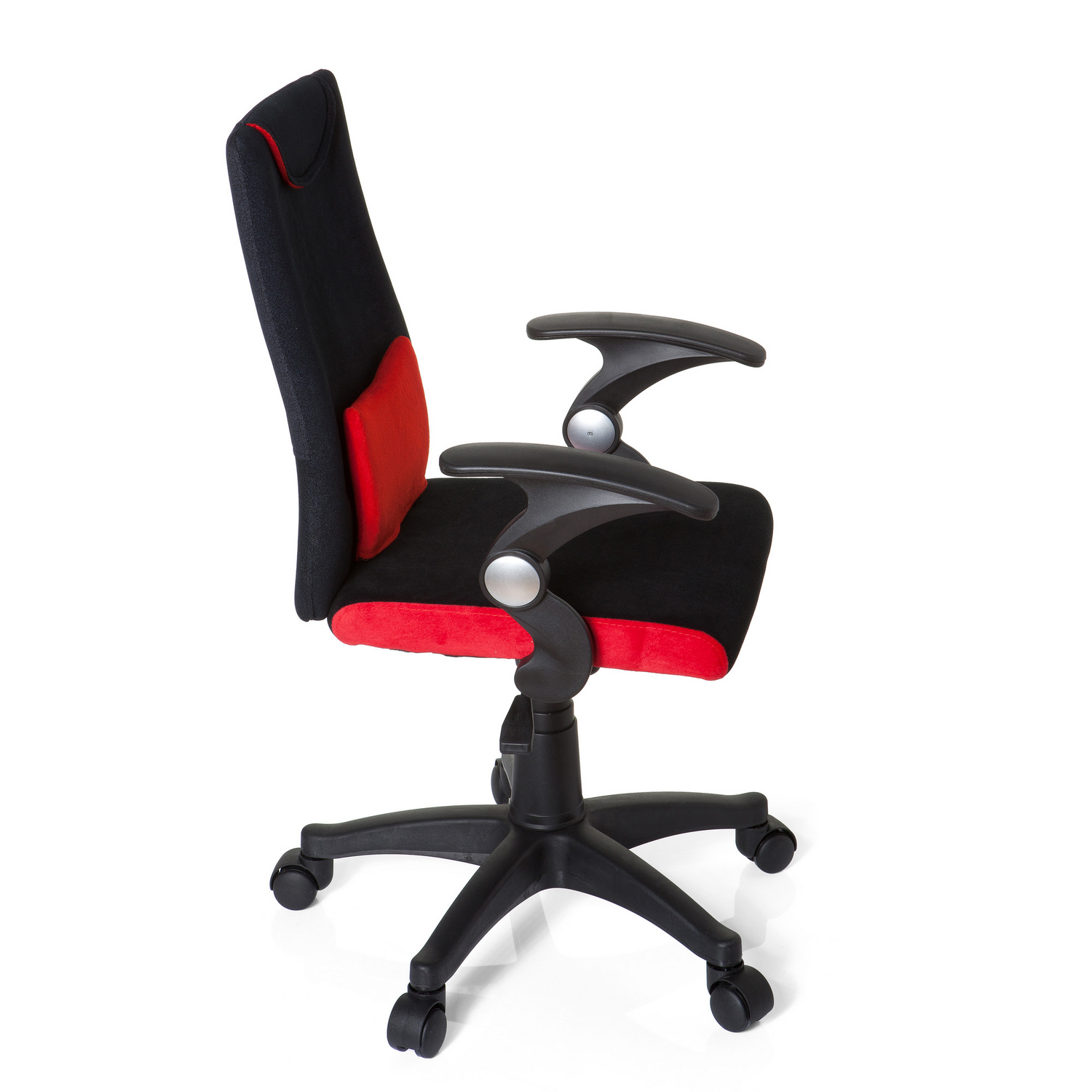 Hjh Office Kinderschreibtischstuhl Kiddy Pro Drehstuhl Rot Armlehnen B-Ware - 4260284083656