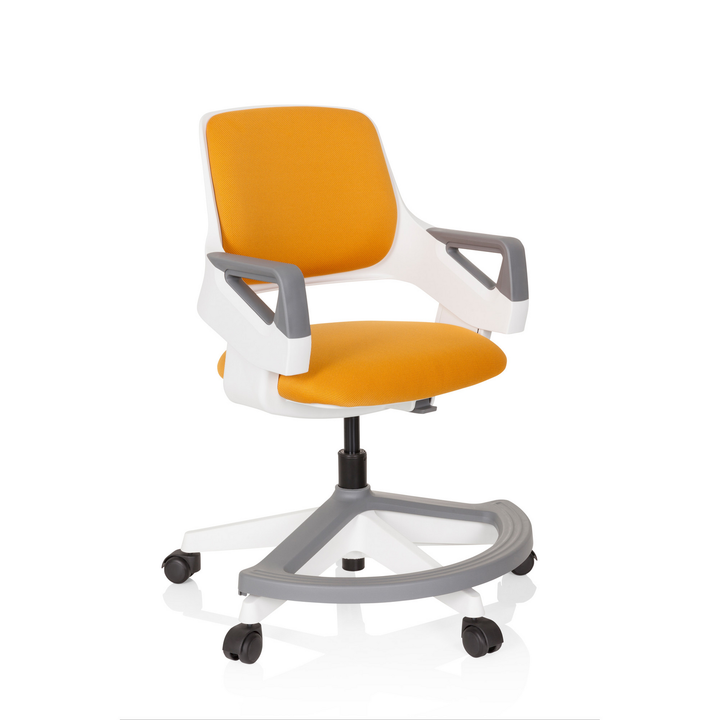Hjh Office Kinderstuhl Drehstuhl Kid Flex Netzstoff Orange Höhenverstellbar B-Ware - 4251084671068