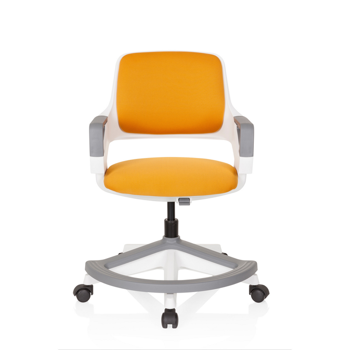 Hjh Office Kinderstuhl Drehstuhl Kid Flex Netzstoff Orange Höhenverstellbar B-Ware - 4251084671068