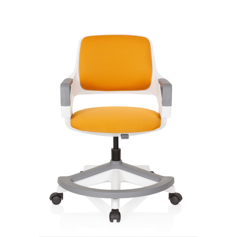 Hjh Office Kinderstuhl Drehstuhl Kid Flex Netzstoff Orange Höhenverstellbar B-Ware - 4251084671068