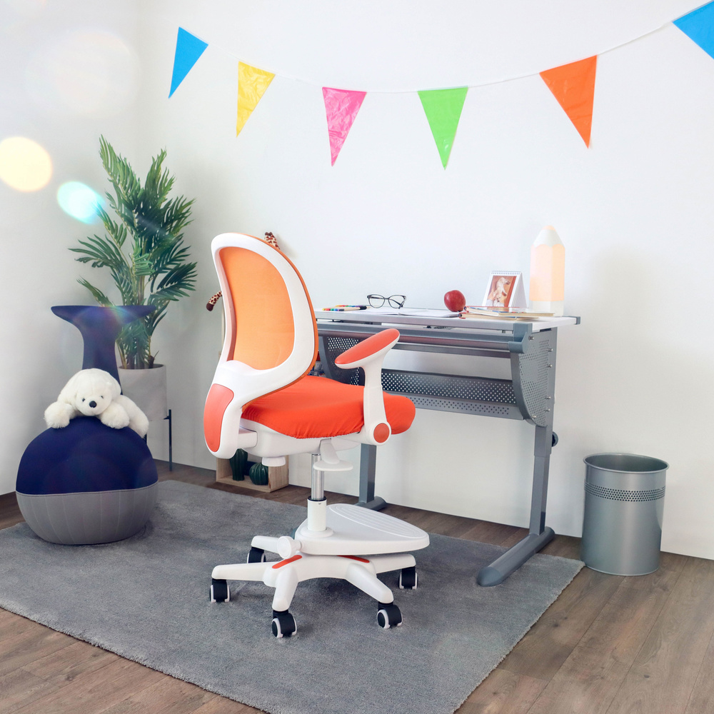 B-Ware Hjh Office Kinderschreibtischstuhl Drehstuhl Kinderstuhl Höhenverstellbar