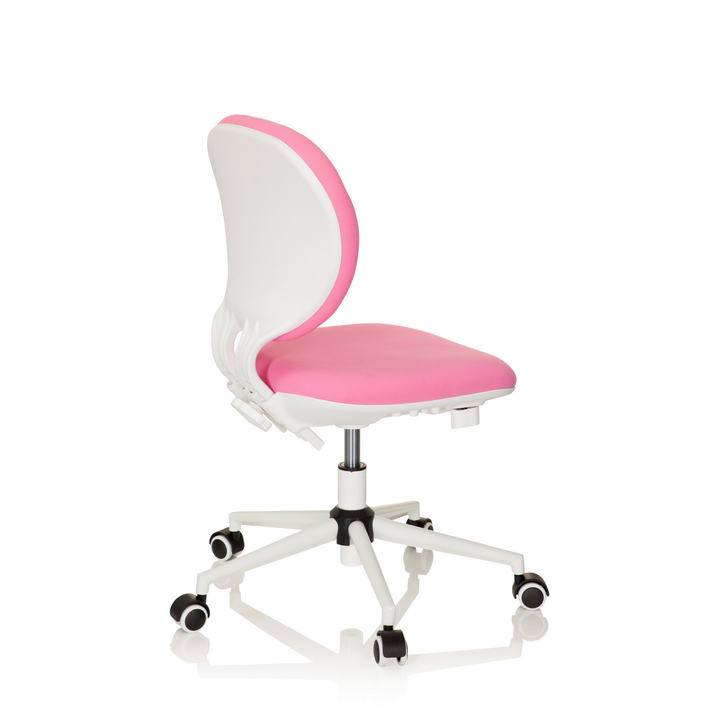 Hjh Office Kinderstuhl Schreibtischstuhl Kid Vivo Stoff Pink Mitwachsend B-Ware - 4251084675691