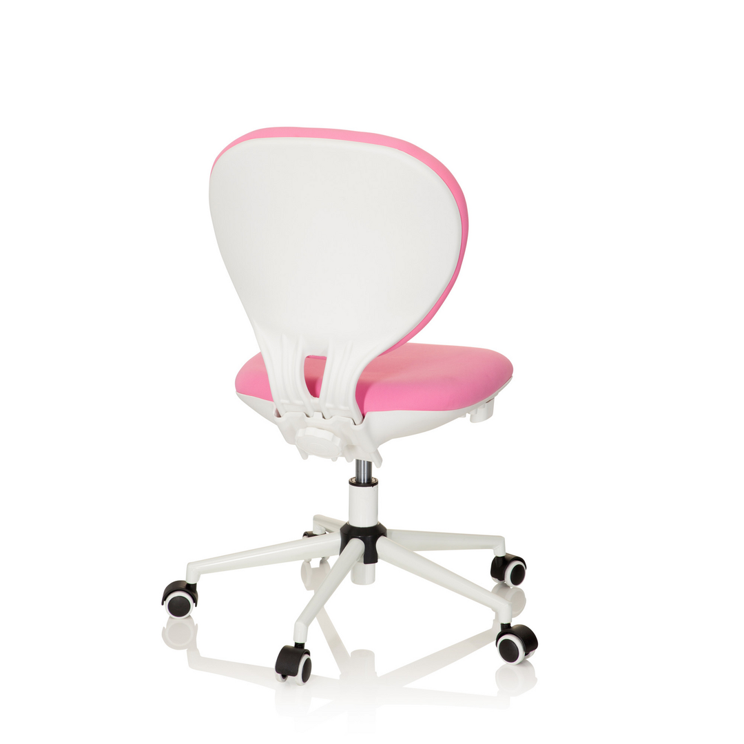 Hjh Office Kinderstuhl Schreibtischstuhl Kid Vivo Stoff Pink Mitwachsend B-Ware - 4251084675691