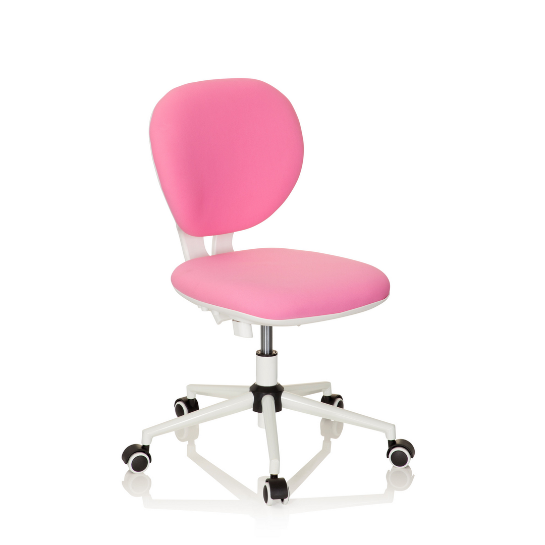 Hjh Office Kinderstuhl Schreibtischstuhl Kid Vivo Stoff Pink Mitwachsend B-Ware - 4251084675691