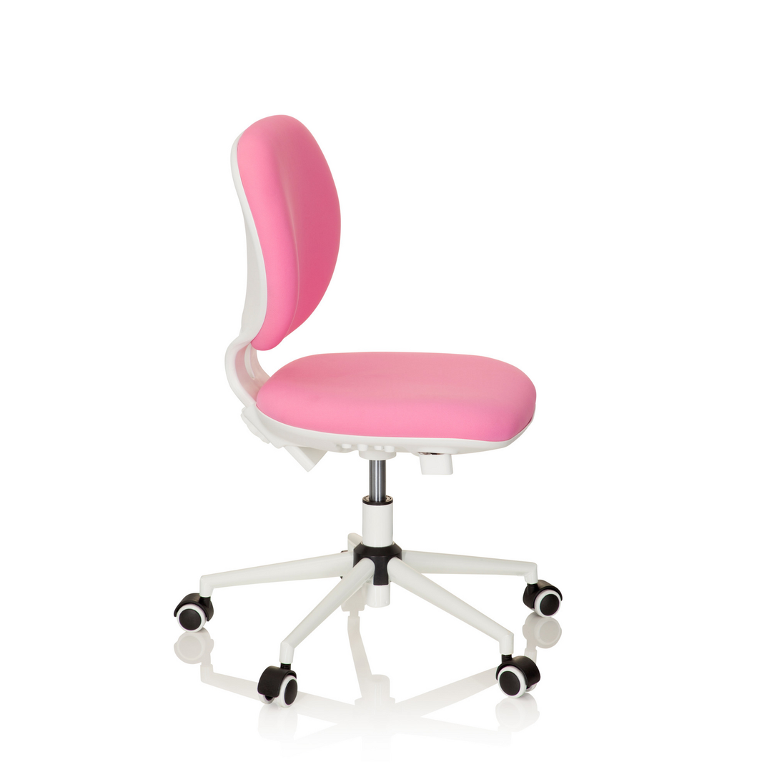 Hjh Office Kinderstuhl Schreibtischstuhl Kid Vivo Stoff Pink Mitwachsend B-Ware - 4251084675691