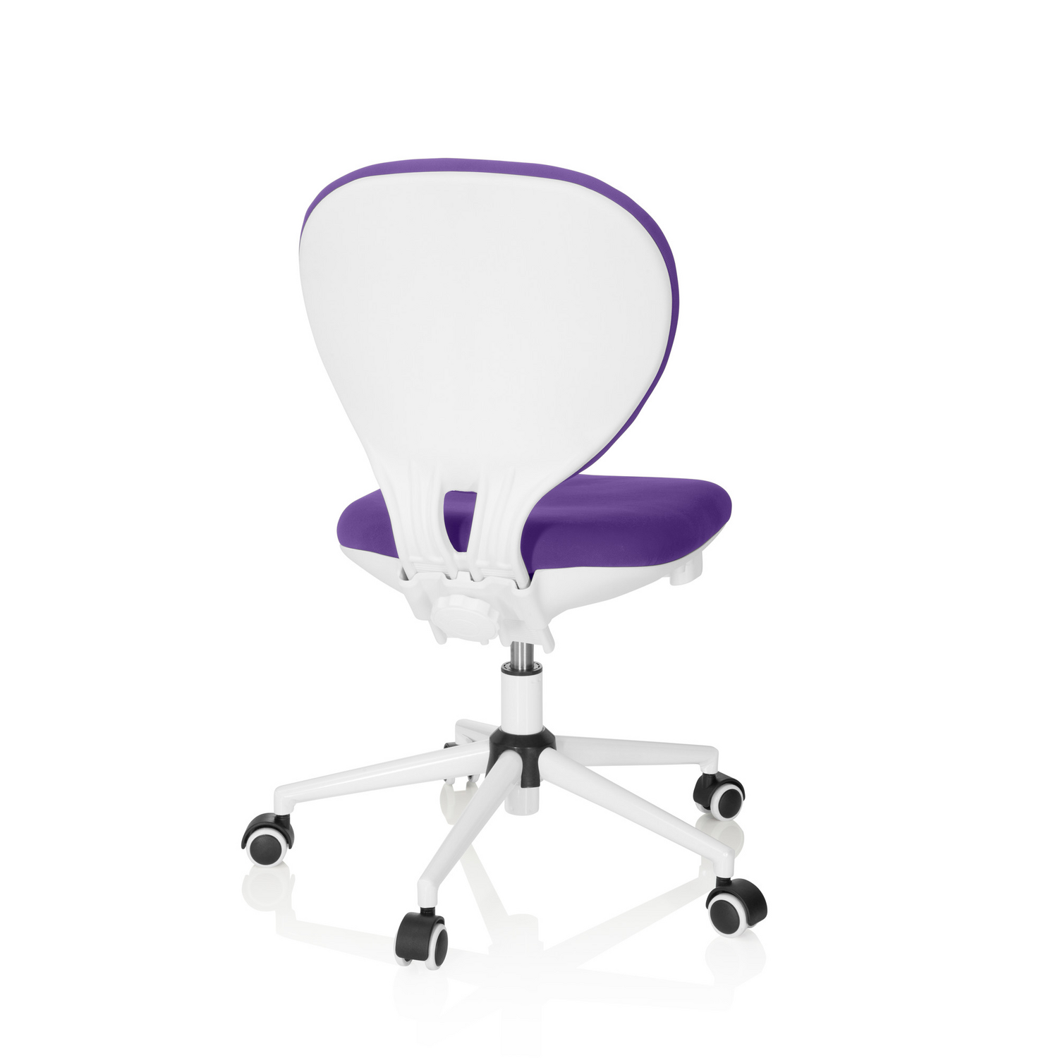 B-Ware Hjh Office Kinderstuhl Schreibtischstuhl Stuhl Kinderzimmer Stoff Lila Kid Vivo