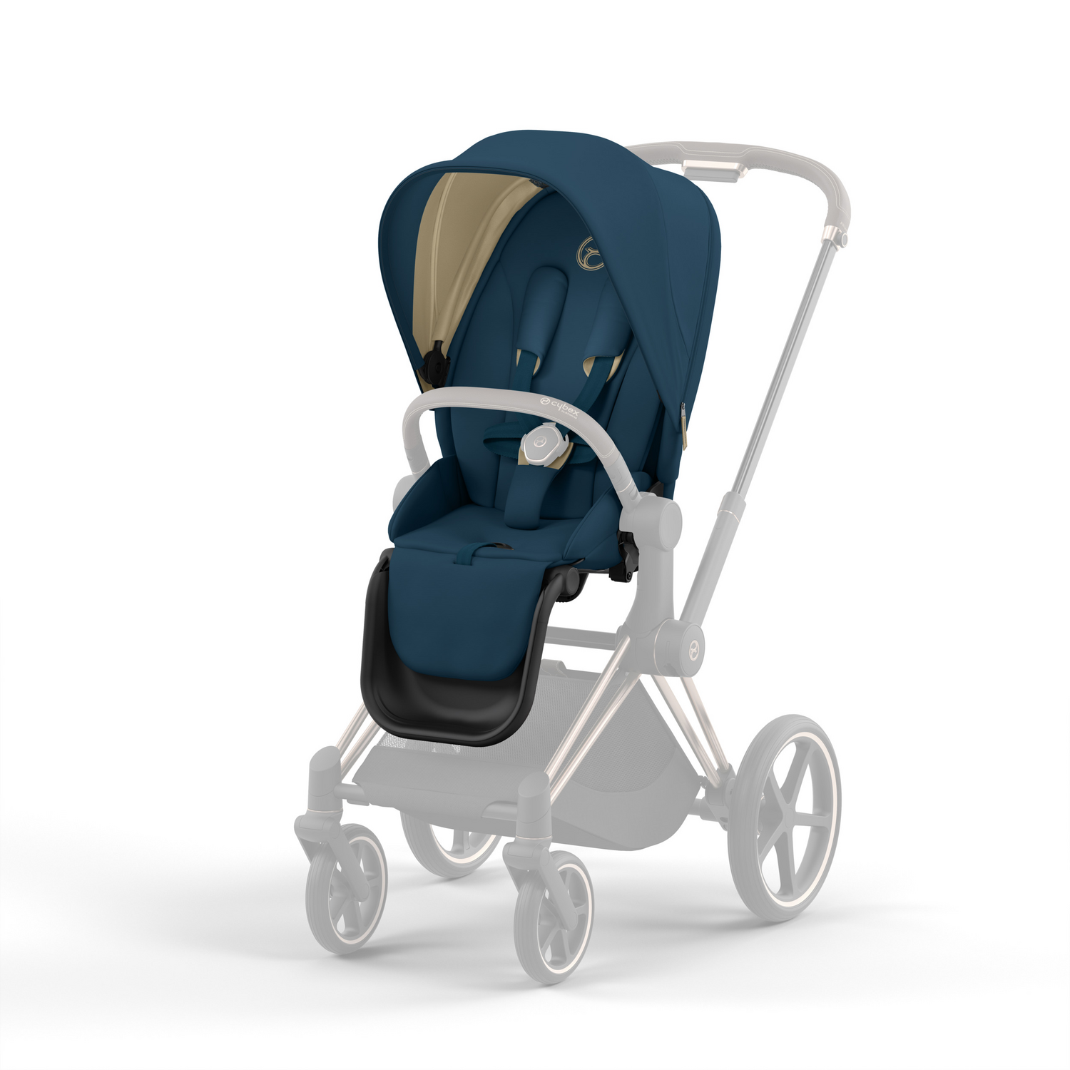 Cybex Platinum Priam Sitzpaket Kinderwagensitz Buggysitz Babysitz Mountain Blue B-Ware